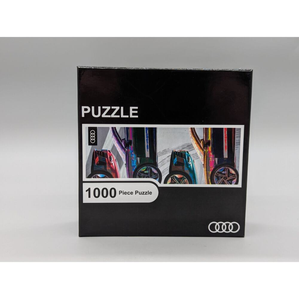 Audi Sports Cars 1000 Piece Jigsaw Puzzle ACMH200 Complete